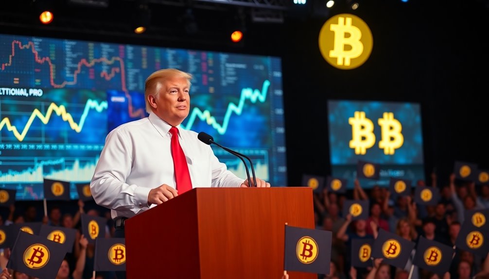 trump supports bitcoin growth