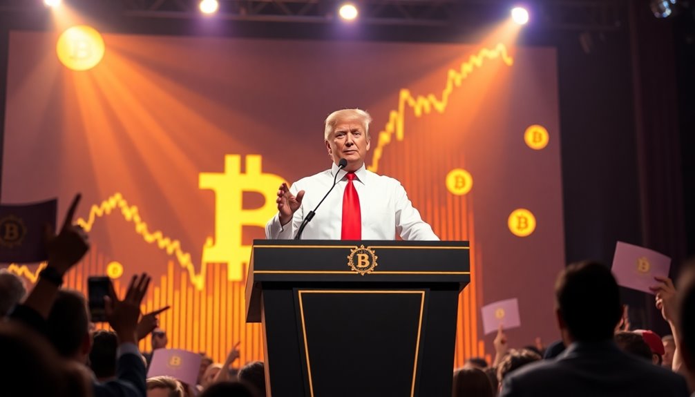 trump supports bitcoin growth