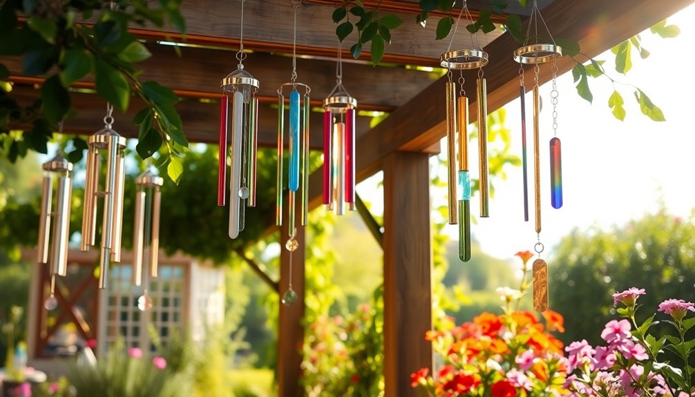 wind chimes for outdoor tranquility