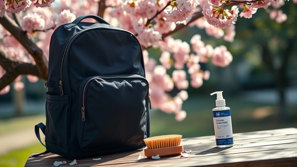 backpack care and upkeep