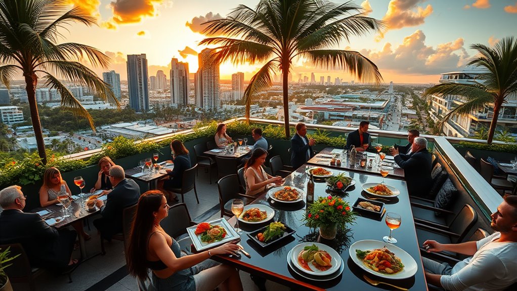 elevated miami fusion dining