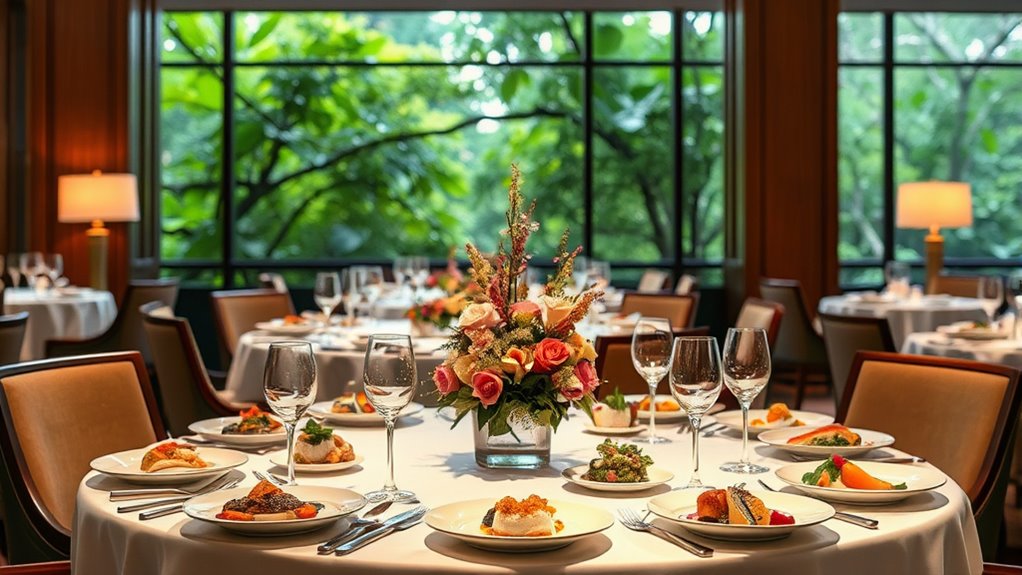 gourmet dining and cuisine