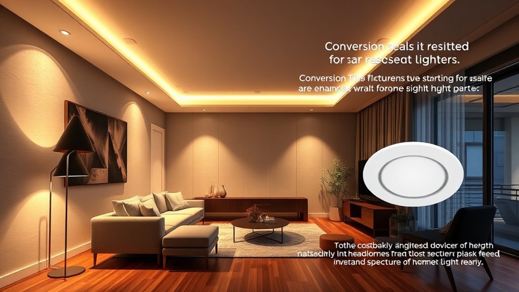 recessed light upgrade benefits