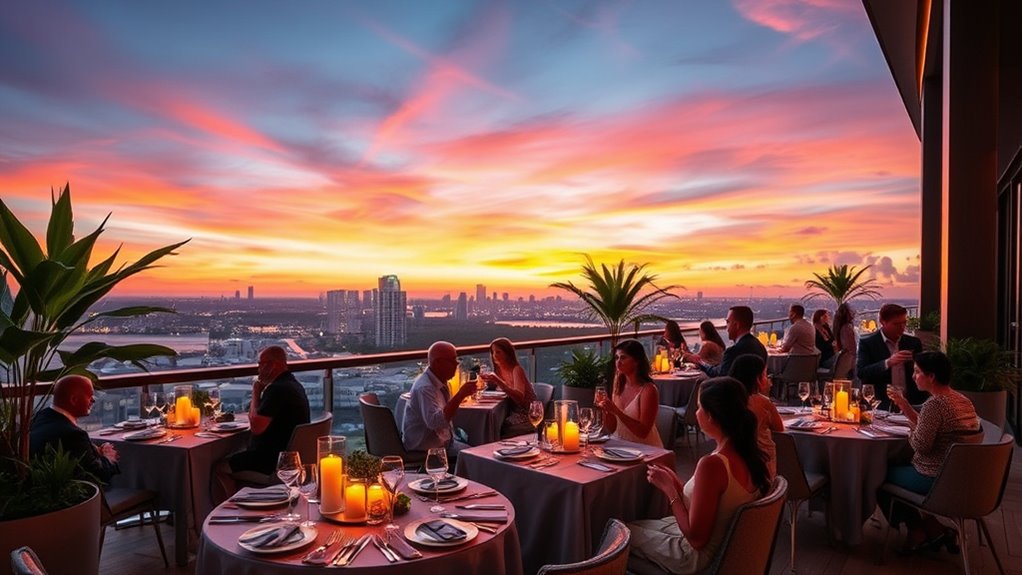 rooftop dining in miami