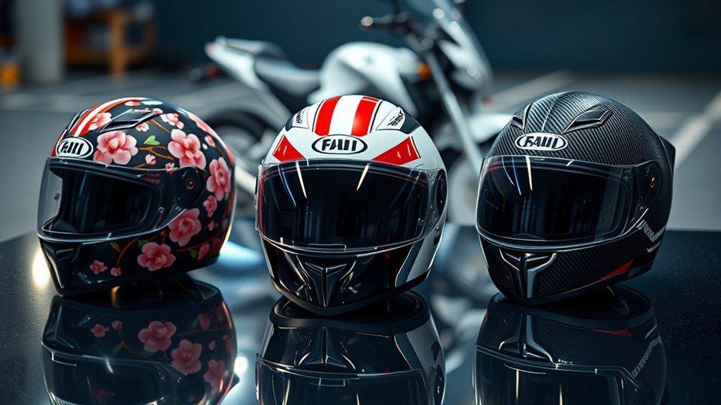 stylish and safe helmets