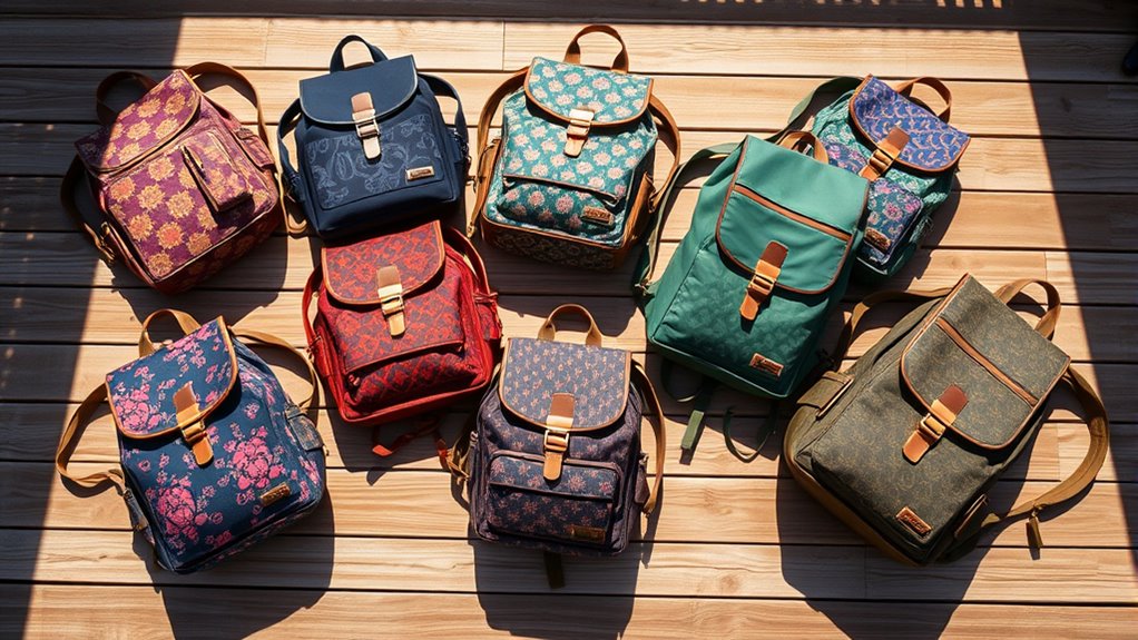 sustainable and distinctive backpacks