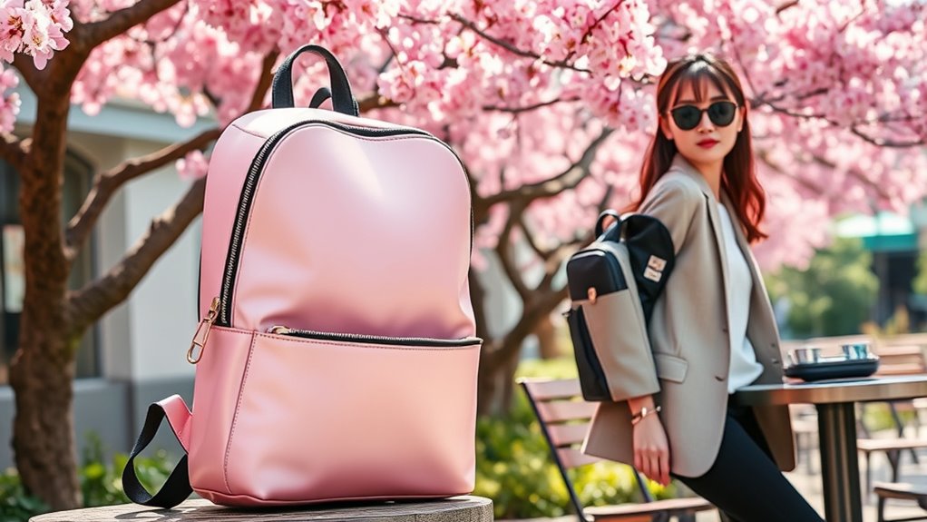 trendy korean fashion backpacks
