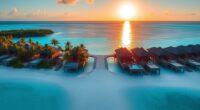 ultra exclusive luxury island resort