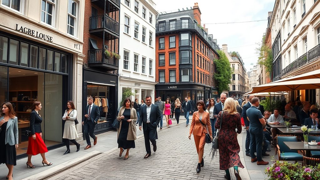 upscale developing residential areas