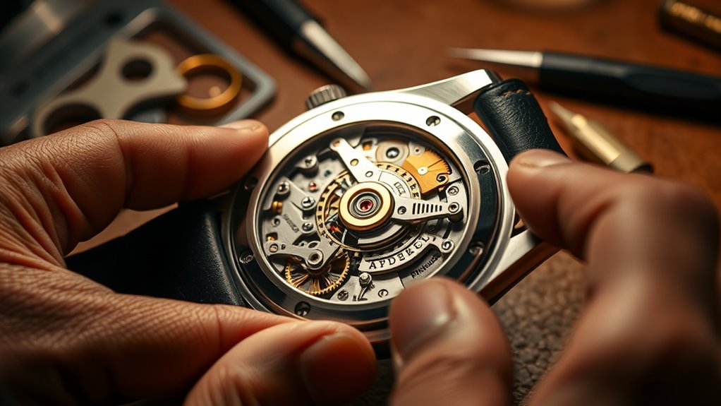 artisans craft luxury watches