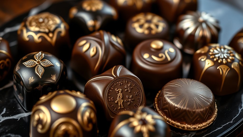artistic chocolate decoration techniques