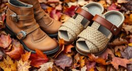 autumn boho footwear styles