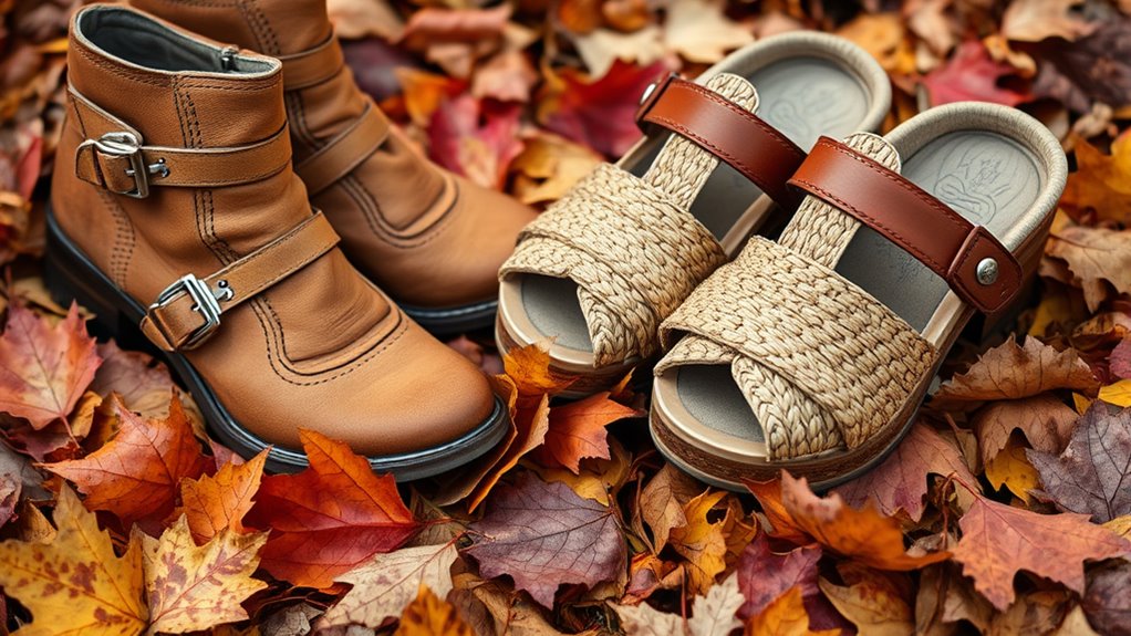 autumn boho footwear styles