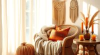 autumn boho home decor