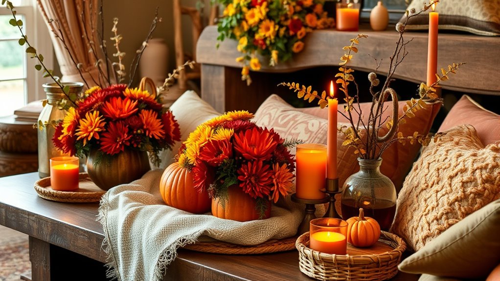 autumn cozy warm decor