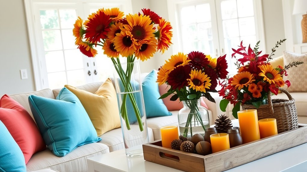 autumn home decor swaps