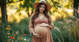 bohemian maternity style