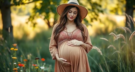 bohemian maternity style