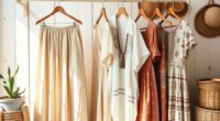 bohemian minimalism wardrobe