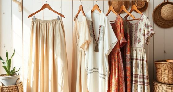 bohemian minimalism wardrobe