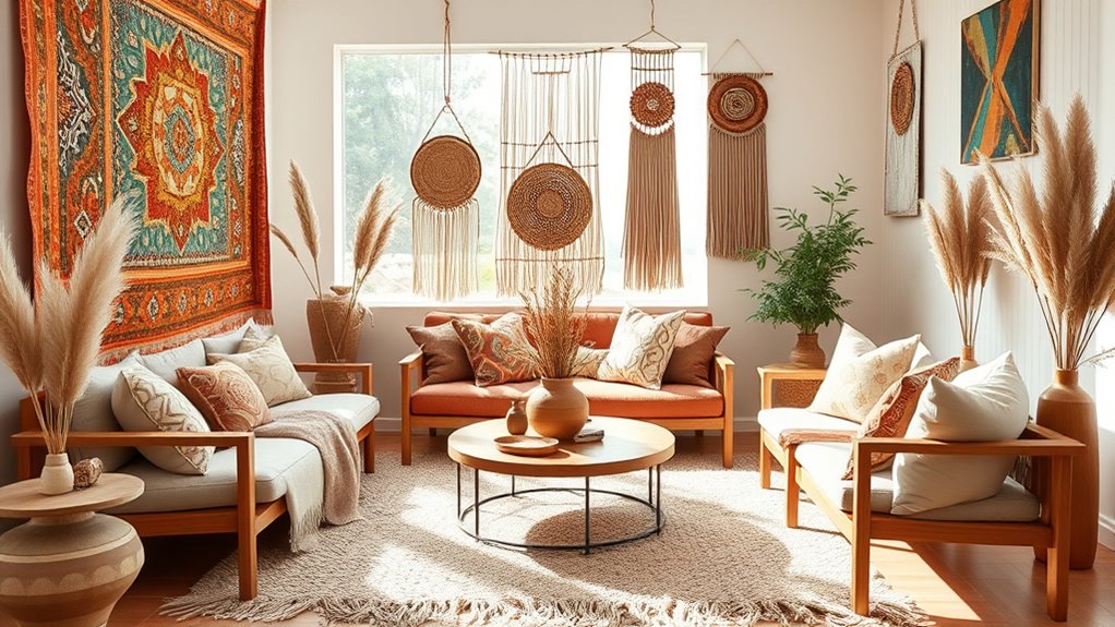 boho decor trends 2025