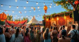 boho festival music art