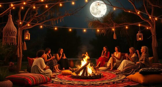 boho full moon party