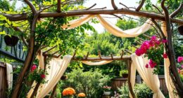 boho garden outdoor retreat