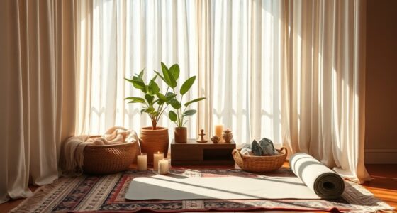 boho home yoga sanctuary