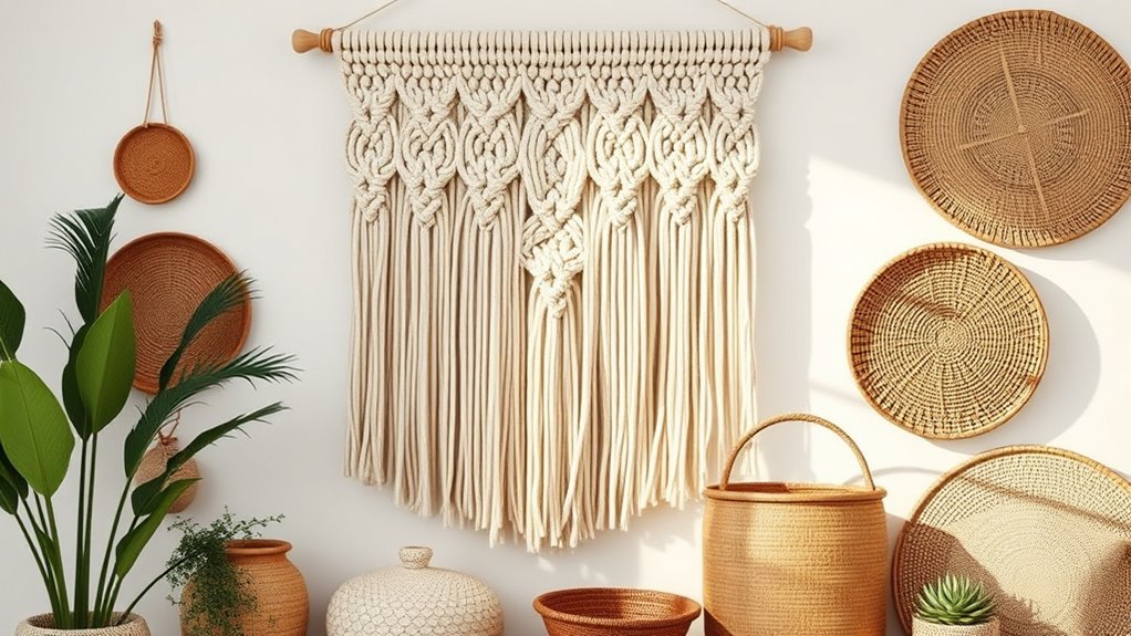 boho knots and textiles