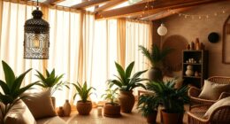 boho lighting design tips