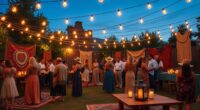boho party decor ideas