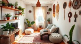boho small space design
