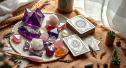 boho spirituality crystals tarot