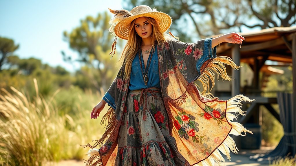 boho styling and accessories