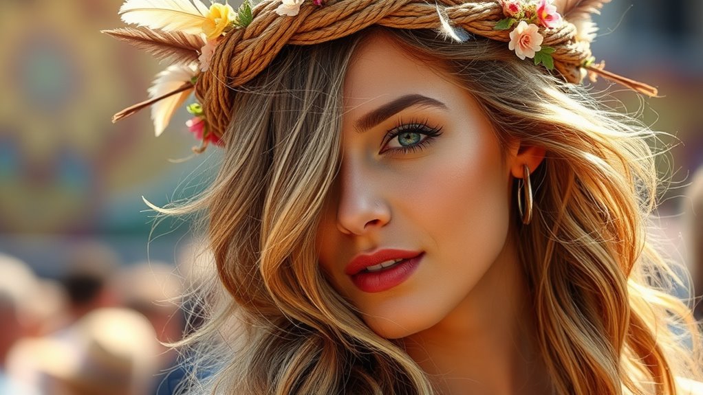 boho waves and textured styles