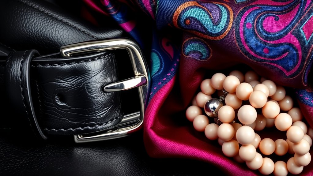 bold colors and textures