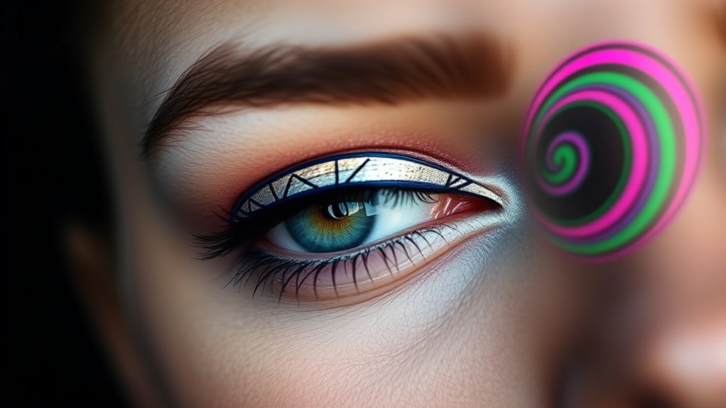 bold geometric artistic eye