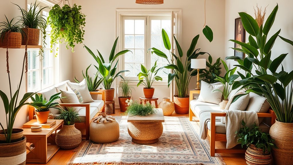 botanical earthy neutral harmony
