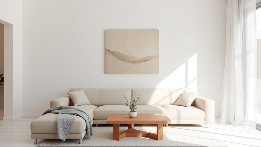 calm cohesive neutral tones
