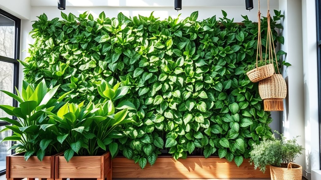 careful green wall planning