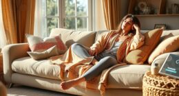 chic cozy boho athleisure