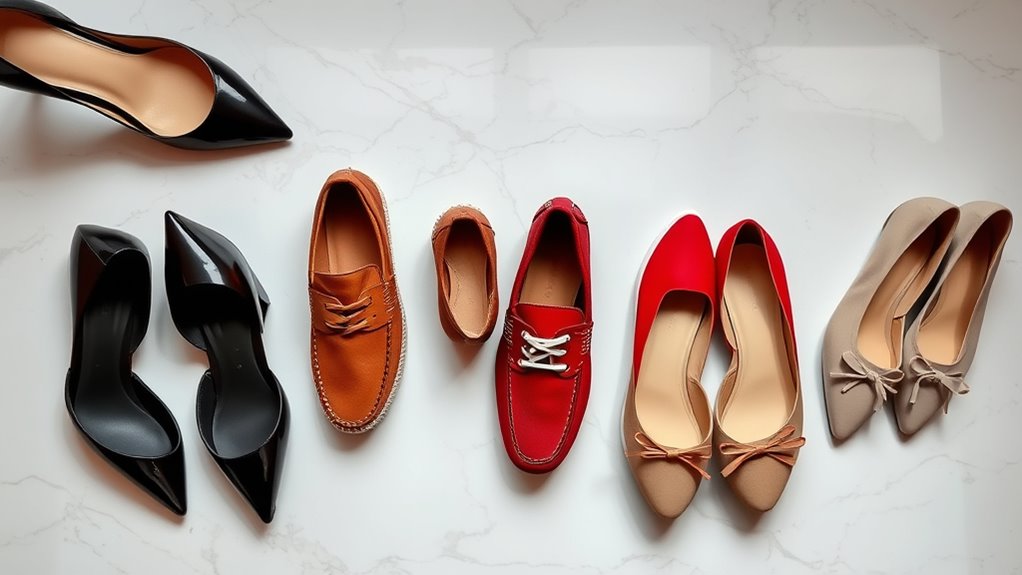 choose appropriate stylish footwear