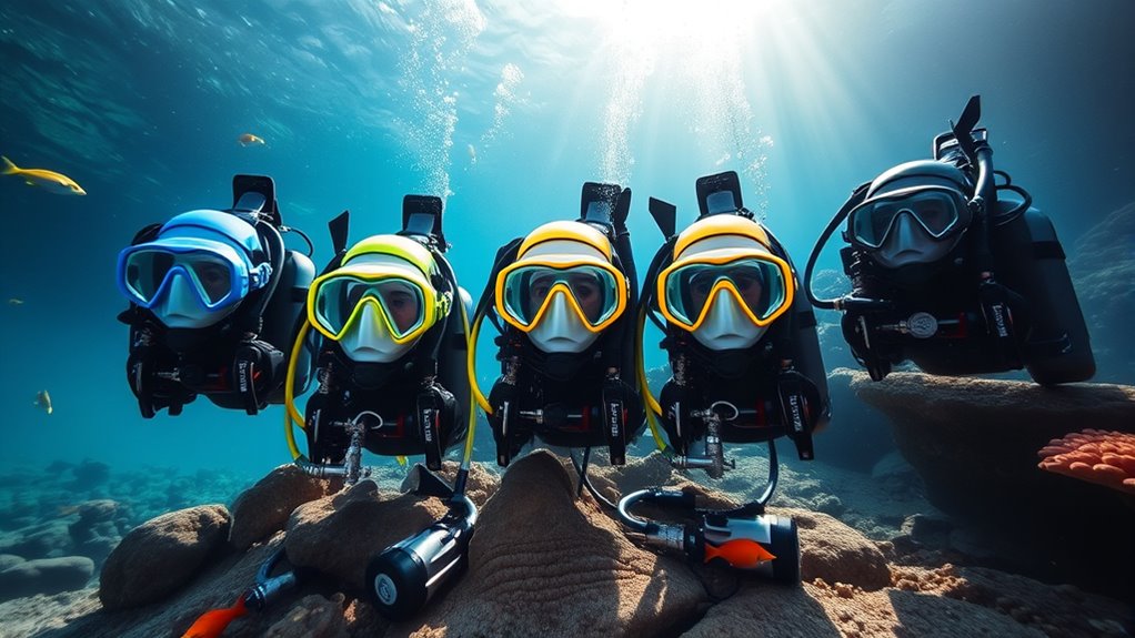 choosing suitable diving gear