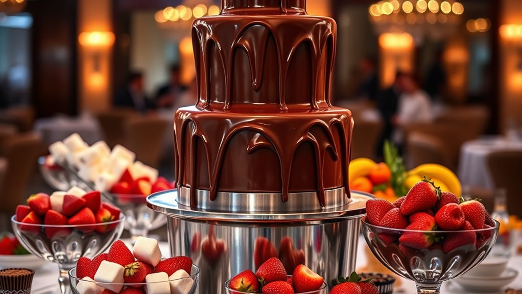 choosing the right chocolate fountain