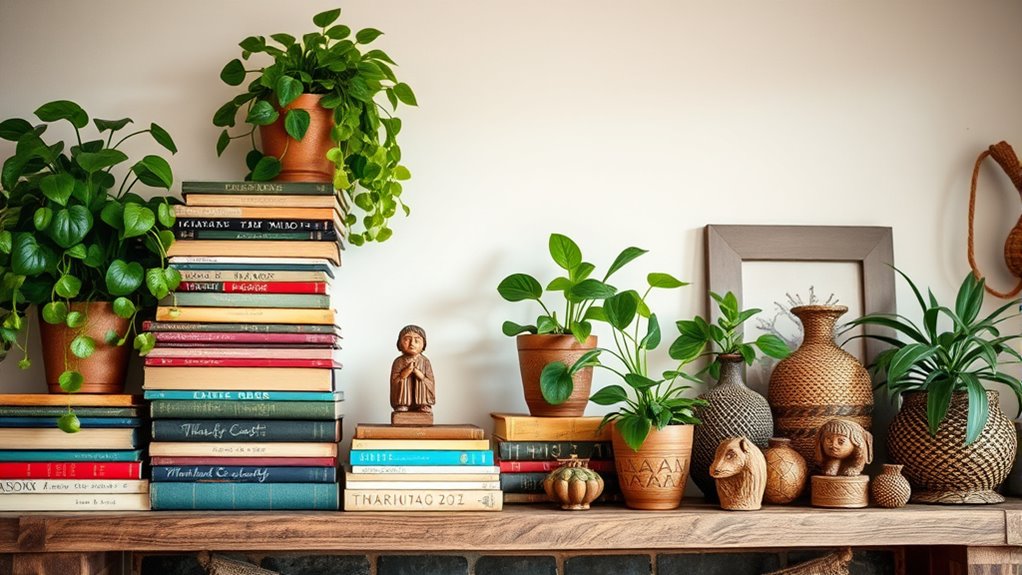 colorful layered textured arrangements