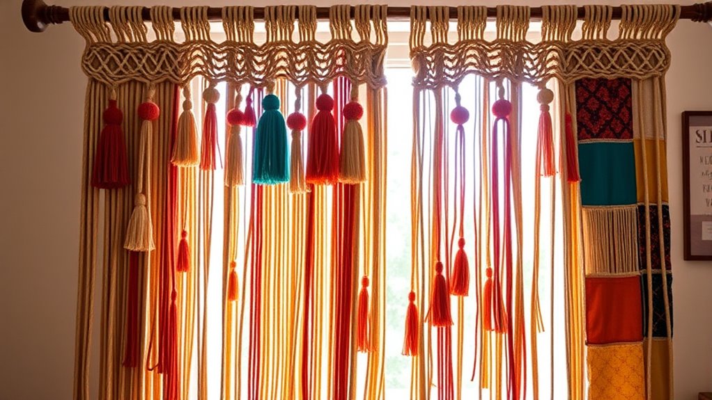 colorful textured fabric choices