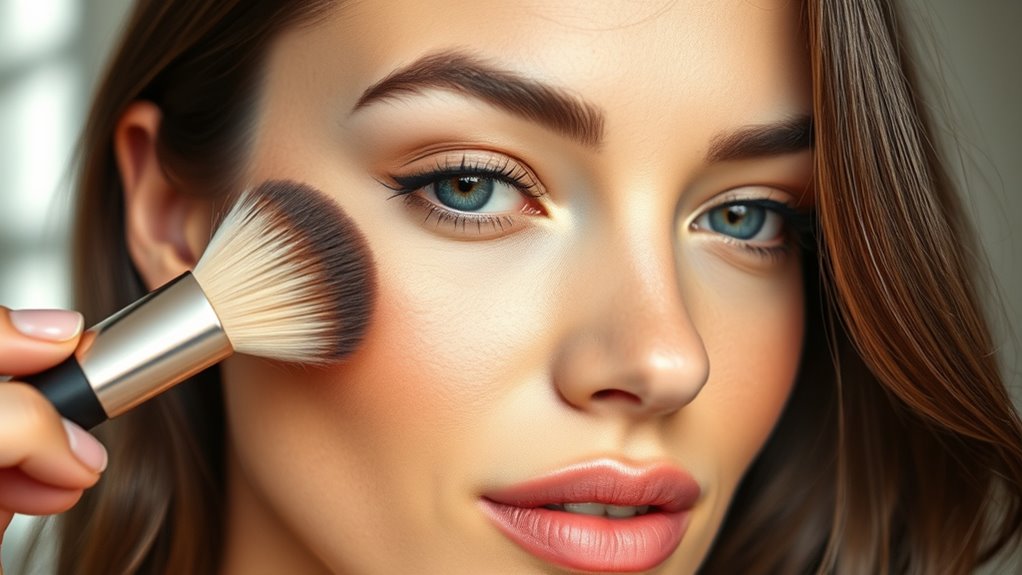 concealer and setting techniques