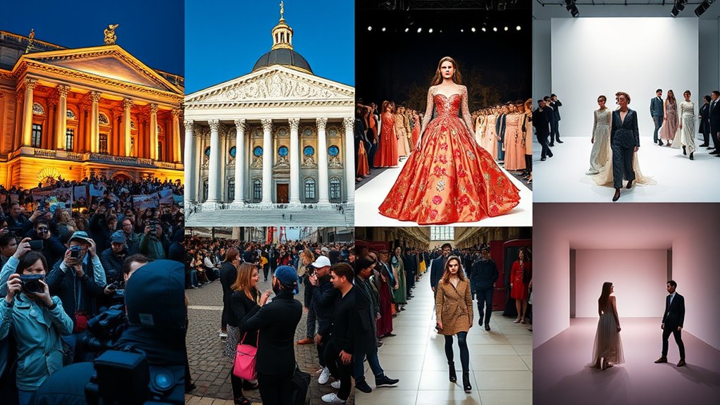 coordinate fashion week schedules