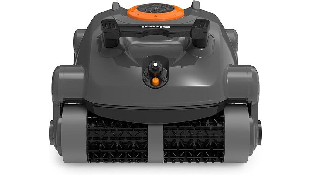 cordless pool cleaner 1100 sq ft
